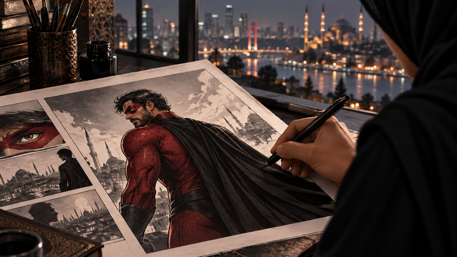 The Industry's first Muslim Superhero created by Muslims for the Muslim World