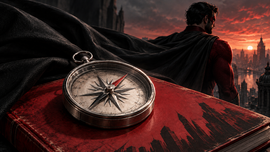No Moral Compass for Superheroes