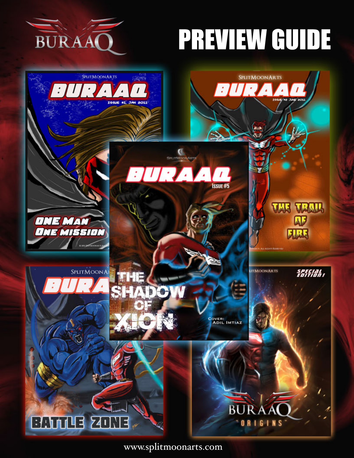 BURAAQ Comic Book Preview Guide — Free PDF