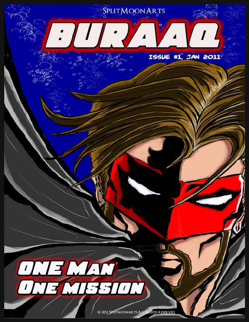 BURAAQ issue 1: One Man One Mission cover