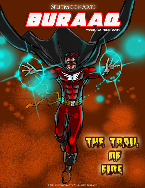 BURAAQ issue 2: The Trail of Fire cover